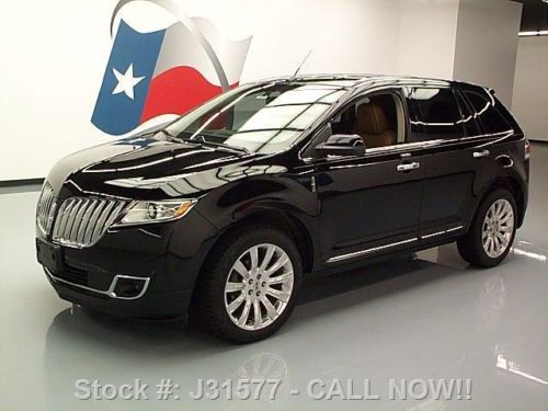 2011 lincoln mkx premium nav rear cam 20&#034; wheels 38k mi texas direct auto