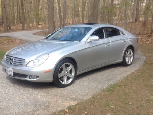 Mercedes-benz: cls class cls500 immaculate condition - silver exterior black int