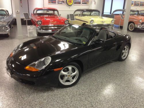 Immaculate 1998 porsche boxter, one owner, 11000 miles, lady owned, $47,444 new!
