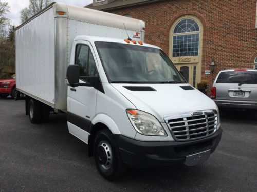 2007 dodge freightliner sprinter 3500 14&#039; box truck, clean, loading pullout ramp