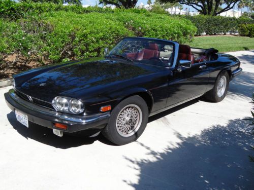 1989 jaguar xjs convertible single family owned 81k miles