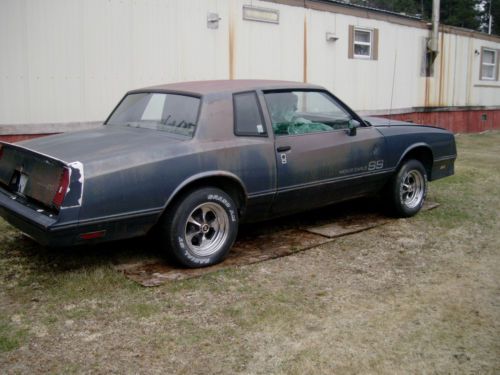 1984 monte carlo s/s roller no motor or transmission (p)