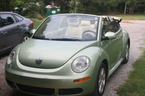 2007 vw new beetle convertible bug