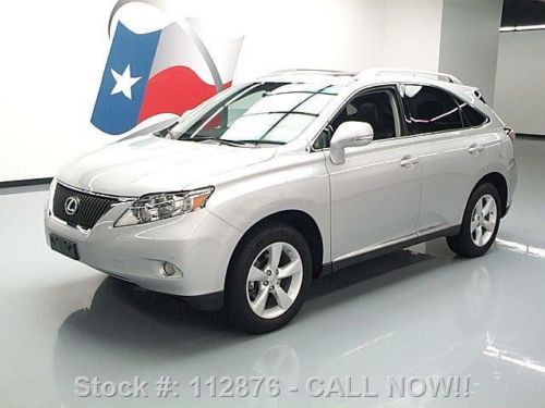 2011 lexus rx350 awd sunroof nav climate seats only 21k texas direct auto