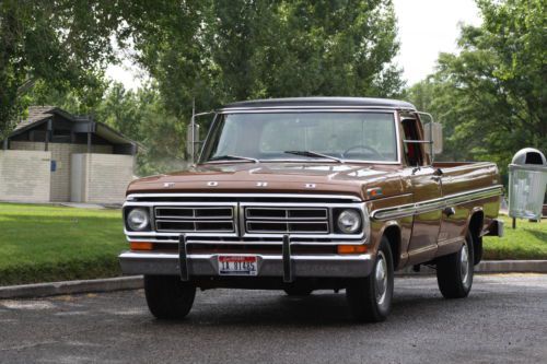 72 ford f150 390 super low miles! original paint!! must see!