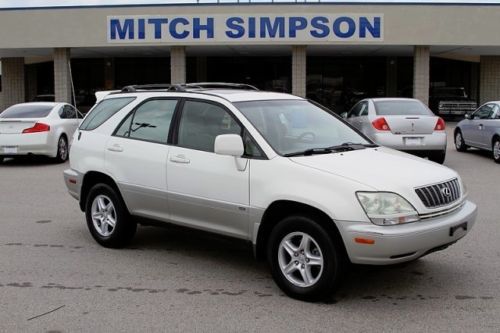 2001 lexus rx 300 sport utility fwd leather sunroof loaded