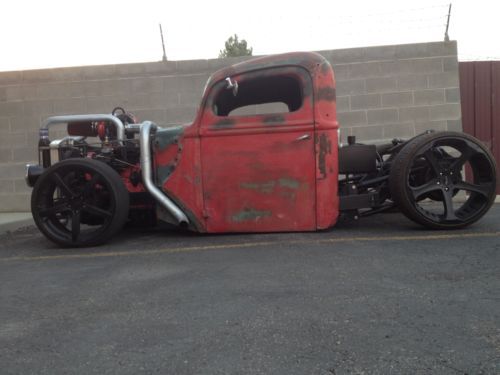 Rat rod hot rod 1940 ford muscle car custom cummins chopper chopped race chevy