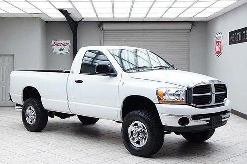 2006 ram 2500 diesel 4x4 regular cab 6-speed lifted quad cab slt texas truck