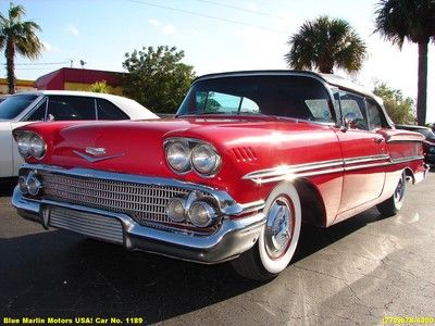 Classic custom 1958 chevrolet bel air 350ci automatic garage kept