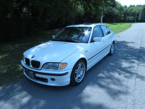 2002 bmw 330i sedan 4-door 3.0l white automatic 171,000 mi