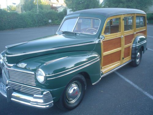 1942 mercury woodie woody wagon restored 2 owner west coast car very very rare