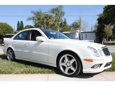 2008 mercedes benz e350 amg pkg p01 nav ipod sirius panorama roof call shaun