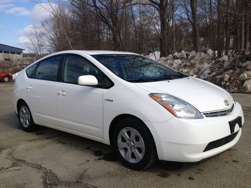 2007 toyota prius electric/hybrid 55+mpg clean carfax back up camera no reserve