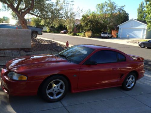 1995 ford mustang  gt , needs a new home ! !  bid to win ! !  no reserve ! ! !
