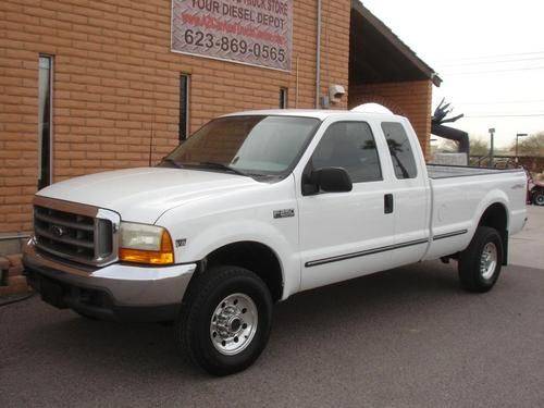 1999 ford f250 quad cab 7.3l power stroke diesel 4x4 6 speed 1 owner