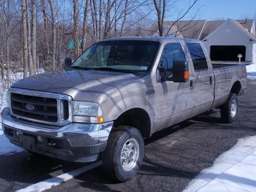 2003 ford f-350 crew cab long bed 4x4 power stroke diesel