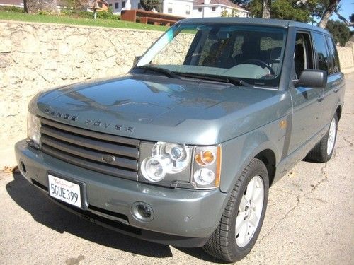 2004 range rover hse 72,000 miles 2 calif. owners 4x4