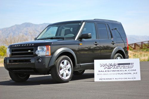 2008 land rover lr3 hse sport navigation technology cold weather 4x4 4wd awd