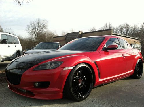 2005 mazda rx-8  6 speed rotary engine with garret turbo &amp; extras  must see !!!