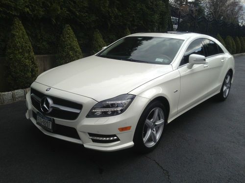 2012 mercedes cls550 4matic sport $84,500 window