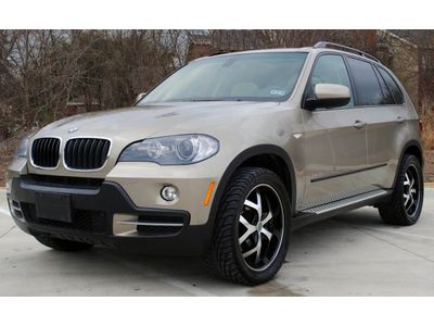 Bmw x5 xdrive30i no reserve navigation, panoramic roof warranty low miles carfax