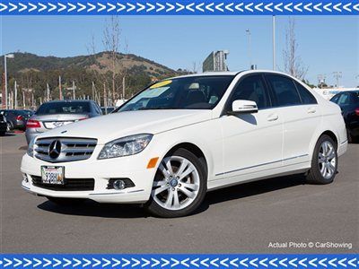 2011 c300 luxury: certified pre-owned at authorized mercedes dealer, premium pge