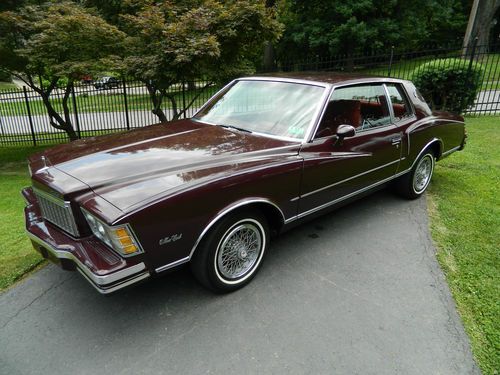 1979 chevrolet monte carlo base coupe 2-door 4.4l