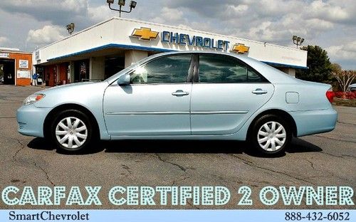 2005 toyota camry le carfax certified no accidents
