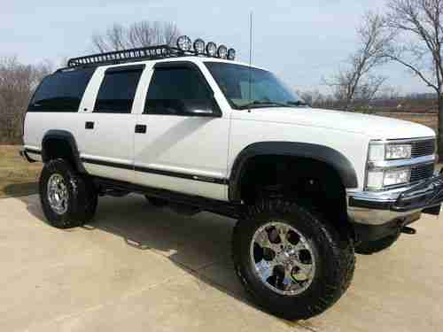 Sell used Beautiful Lifted Suburban LT Trick Trucks custom ... Sell used Beautiful Lifted Suburban LT Trick Trucks custom ...