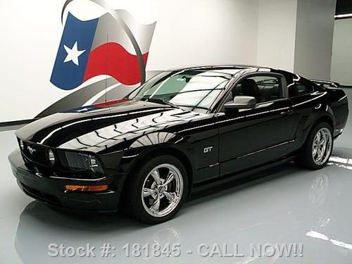 2005 ford mustang gt premium 5 speed leather 69k miles texas direct auto