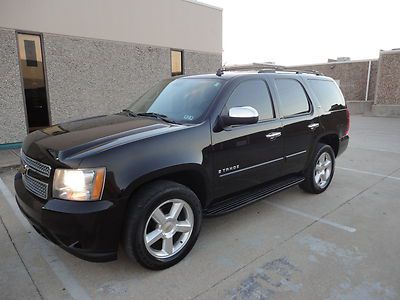 2008 chevrolet tahoe ltz 2wd-navigation-moonroof-dvd-tv-carfax certified