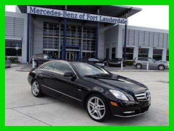 2012 e350 coupe, p1, panoroof,woodwheel, amg sport package, cpo 100,000 mile war