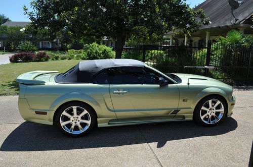 2006 ford mustang saleen convertible super charge