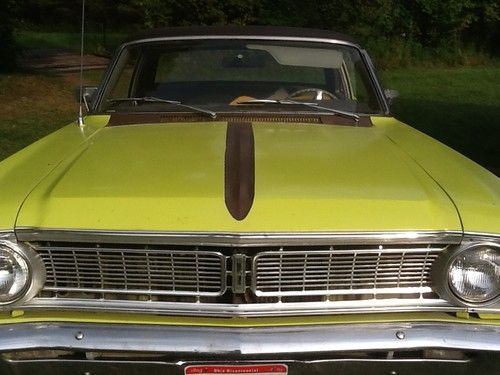 1968 ford falcon 2 door 6 cylinder