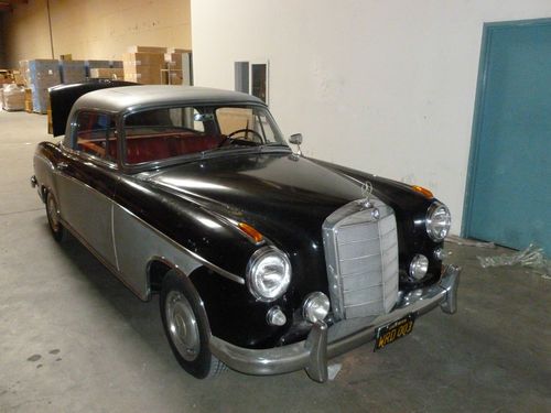 1959 mercedes 220se coupe california