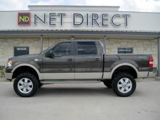08 4wd supercrew lifted bds suspension leather bad boy! net direct auto texas