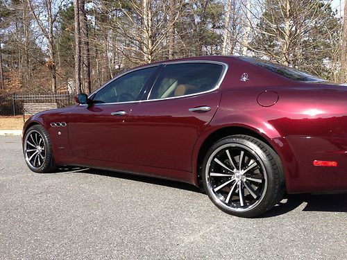 07 maserati clean carfax low mileage showroom condition service records