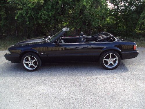 Mustang convertible supercharged very fast over $11,000.00 invested no reserve!