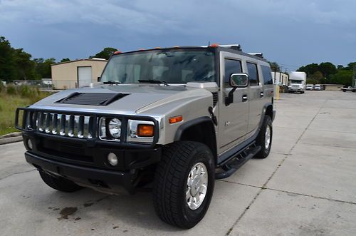 2003 hummer h2 only 94k miles loaded carfax one owner
