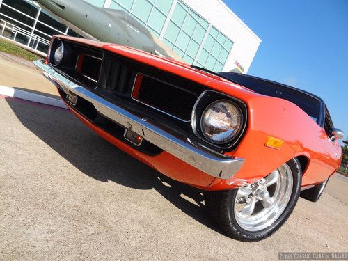 1973 plymouth cuda 340 / classic barracuda muscle car / video / custom features