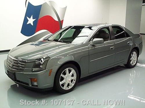 2004 cadillac cts automatic sunroof nav htd leather 49k texas direct auto