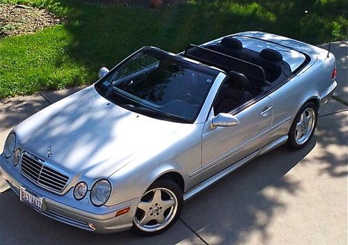 2001 mercedes clk 430 convertible 73k amg sport package