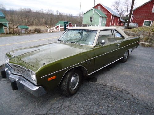 1974 dodge dart swinger hardtop 2-door 225 slant 6