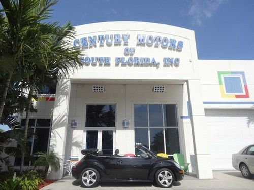 2007 volkswagen new beetle convertible 2dr auto loaded low miles