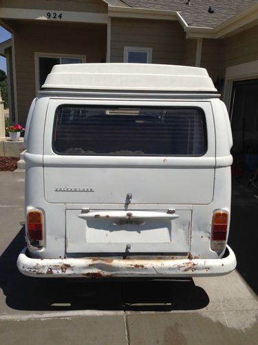 Sell used 1972 VW BUS WESTFALIA CAMPER POP TOP ORIGINAL ...