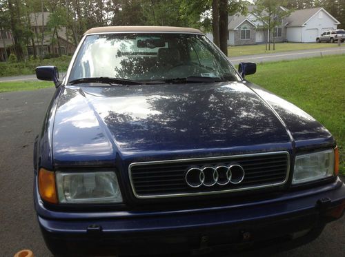 1998 audi cabriolet run and drive need some work