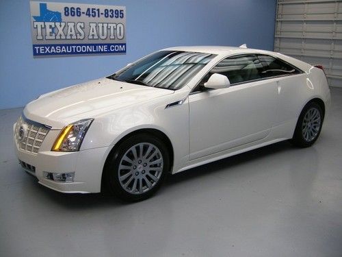 We finance!!!  2012 cadillac cts coupe performance heated leather xm texas auto