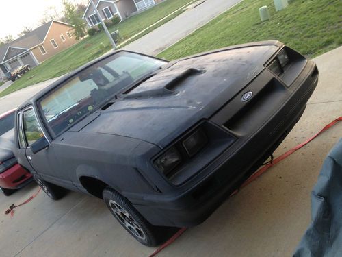 1984 Mustang Coupe Notchback Roller 84 Ford Fox Body, US $700.00, image 2