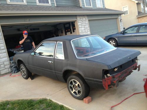 1984 Mustang Coupe Notchback Roller 84 Ford Fox Body, US $700.00, image 5