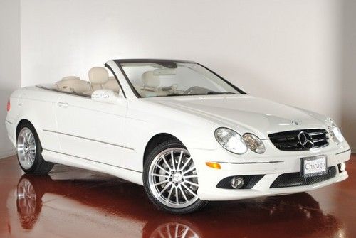 2007 mercedes benz clk550 amg sport package fully serviced clean car fax